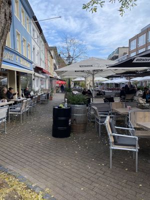 terrasse at Espresso Perfetto in Neuss