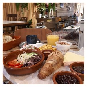 Ontbijt bij In 't grün at In 't grün in Zonhoven