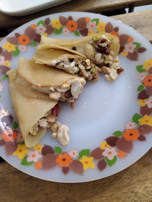 I have forgotten what this is called, but it was a great dessert! at In 't grün in Zonhoven