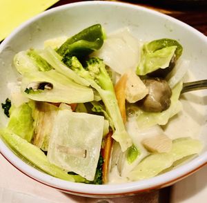 Thai green curry 😋  at New Oriental Asiatico in Lanzarote