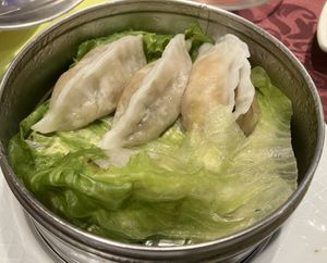 Vegetable dumplings   at New Oriental Asiatico in Lanzarote