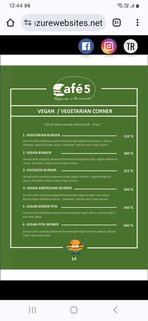  at Café 5 in Famagusta