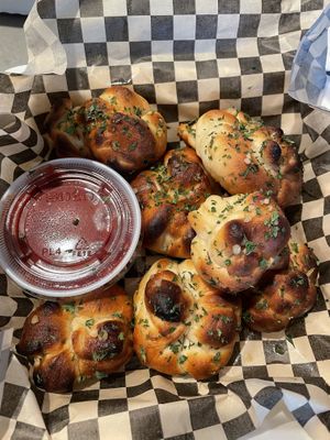 Freaky Knotty at Hoza Pizzeria in Oakland