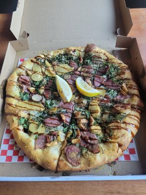 Spuddy buddy 🥔 at Hoza Pizzeria in Oakland