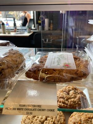 Vegan baked goods at Rising Star Coffee Roasters in Shaker Heights
