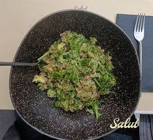 Lentils Salad For Vegans At Salut Bar & Restaurant in Limassol! at Salut in Limassol
