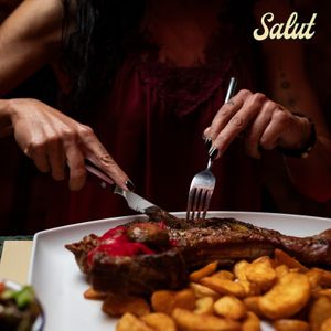 Pork Chop At Salut Bar & Restaurant Limassol! at Salut in Limassol
