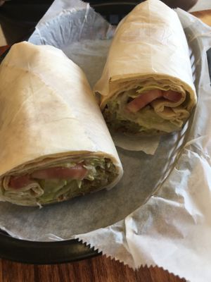 Falafel sandwich  at Natalie's Mediterranean Eatery in Amherst