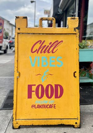 Lakou vibes  at Lakou Cafe in Brooklyn