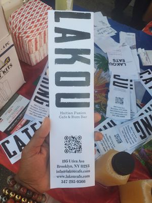  at Lakou Cafe in Brooklyn