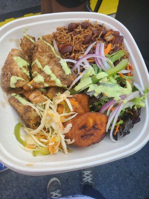 Jackfruit at Lakou Cafe in Brooklyn