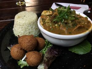Gumbo & Hushpuppies!!! at Highline Bar in Seattle
