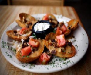potato skins at Highline Bar in Seattle