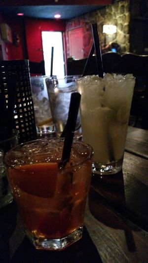 Drinks at Highline Bar in Seattle