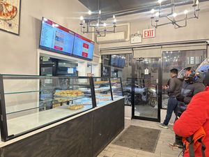 Simple small takeout place  at Bellucci Pizza in Astoria