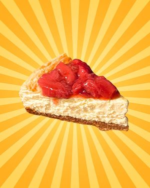 Keto Cheesecake (with Strawberry or Blueberry Compote) at Paleo Treats in San Diego