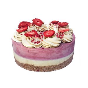 Vegan Triple Berry Hug Cake  at Paleo Treats in San Diego