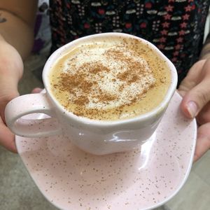 Capuccino com leite Nude at Green House in Praia Grande