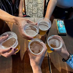 Chope e amigos  at Green House in Praia Grande