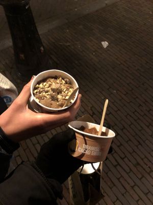 Ice cream (not good)  at Last Vegas in Utrecht