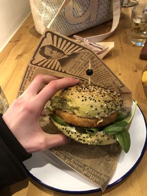 Elvis burger  at Last Vegas in Utrecht