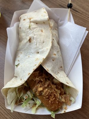 No-chicken wrap   at Last Vegas in Utrecht