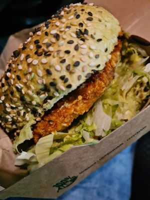 Vegas burger at Last Vegas in Utrecht