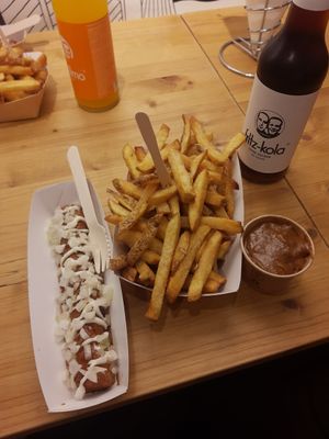 Frikandel speciaal at Last Vegas in Utrecht