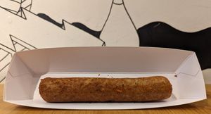 frikandel at Last Vegas in Utrecht