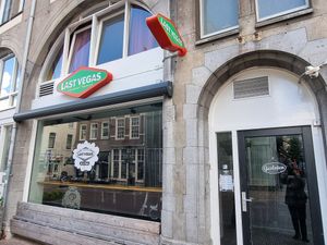 Front, unfortunately it was closed at Last Vegas in Utrecht