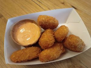 Chicken nuggests at Last Vegas in Utrecht