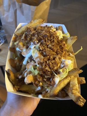 Redang fries  at Last Vegas in Utrecht