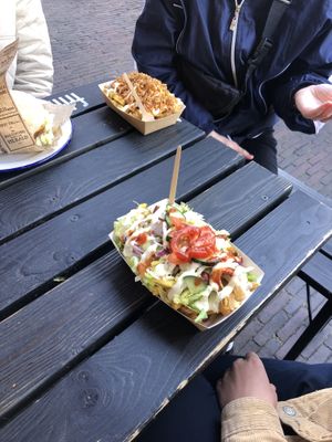 loaded fries  at Last Vegas in Utrecht