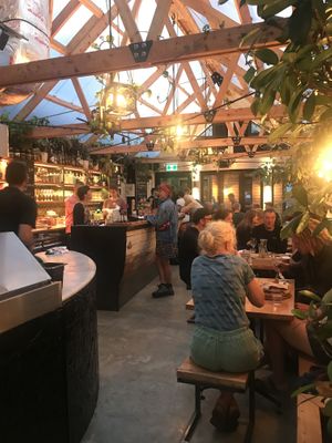 Nice space at Arbour Woodfired Pizza in Christchurch