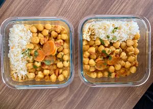 chickpeas curry  at naboca_vnf in Vila Nova De Famalicao