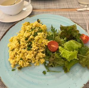 Brás de tofu e alho francês   at naboca_vnf in Vila Nova De Famalicao