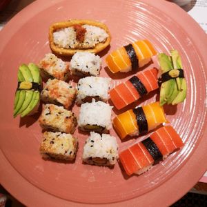 Large Sushi Platter at 123V Browns in London