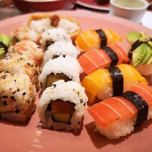 Large Sushi Platter at 123V Browns in London