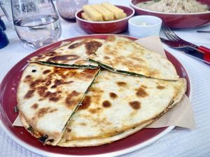 Vegan starter at 123V Browns in London