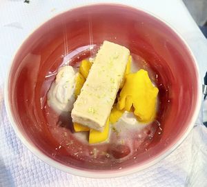 Dessert  at 123V Browns in London