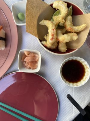 Grand sushi at 123V Browns in London