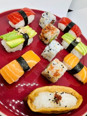 Amazing Vegan Sushi!!!! at 123V Browns in London