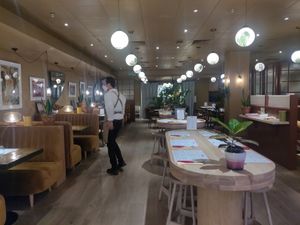 inside at 123V Browns in London