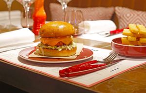 burger-booth4000 at 123V Browns in London