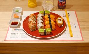 sushi set 5000 at 123V Browns in London
