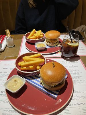 Chickpea sticks are worth trying😄 at 123V Browns in London