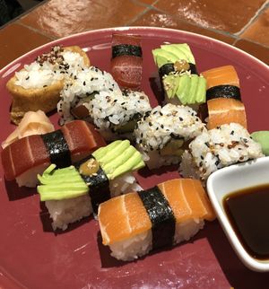 Petit sushi  at 123V Browns in London