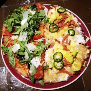 Sushi Pizza at 123V Browns in London