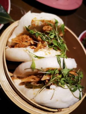 Happy Pig Bao at 123V Browns in London