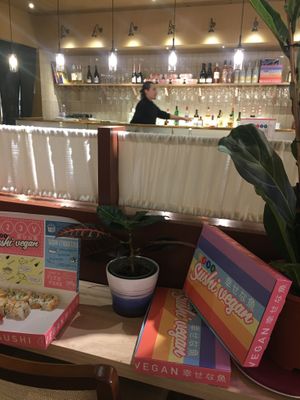 Hand made (by me) sushi to take home!   at 123V Browns in London